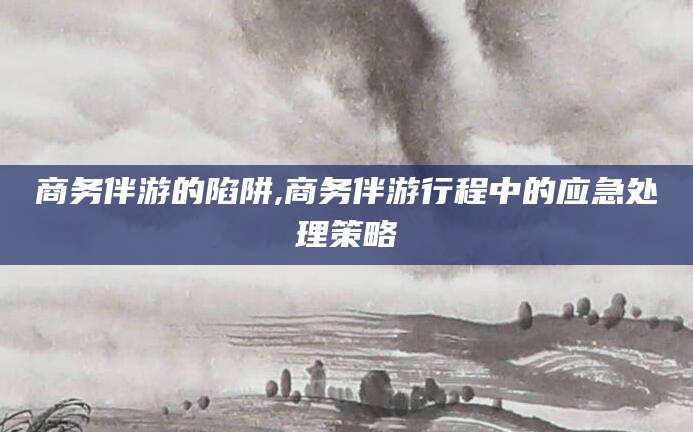 玉树商务伴游的陷阱,商务伴游行程中的应急处理策略